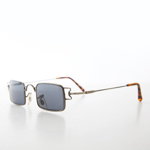 Decorative Square Spectacle Vintage Sunglasses - … - image 6