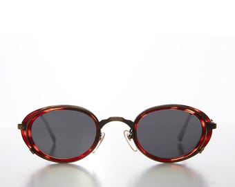 Gafas de sol unisex ovaladas pequeñas vintage de los años 90 - Atomic