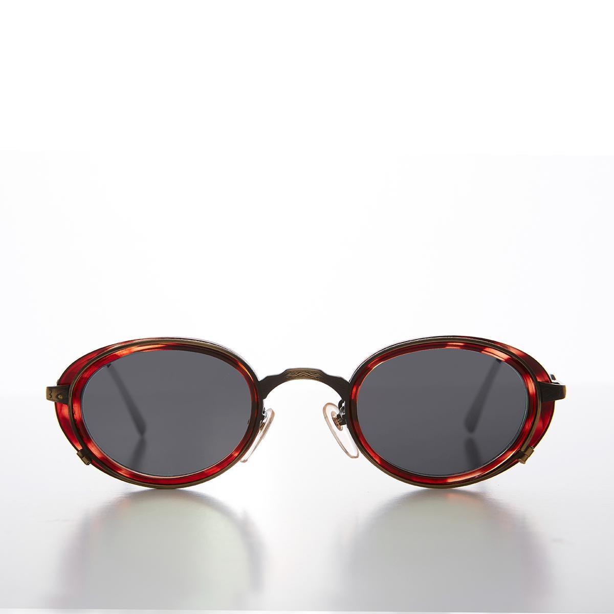 Retro Brillen Damen Vintage Katzenauge Brille – Klare Linse, Schildkröte & Rosa Rahmen, KISS Eyewear Premium Optik Brille