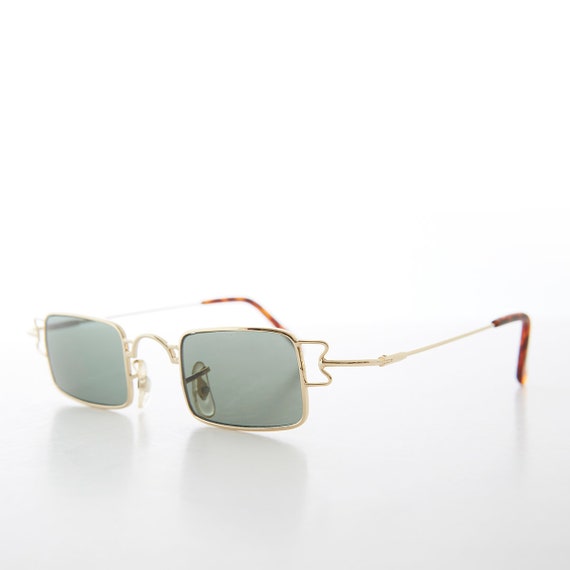 Decorative Square Spectacle Vintage Sunglasses - … - image 2