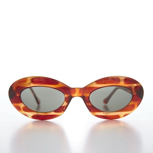 Chunky 60s Retro Mod Cat Eye Vintage Sunglasses - Zana