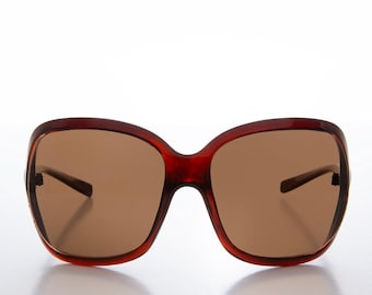 90s Oversized Square Sunglasses - Malia