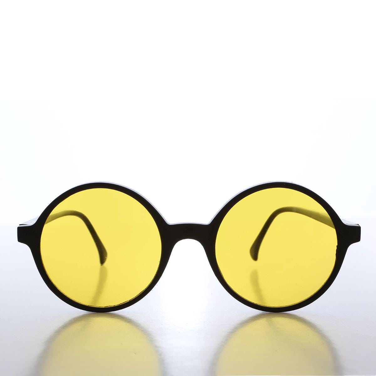 Yellow Vintage Sunglasses - Etsy display picture 1
