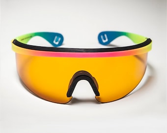 Killer Loop Wrap Sportliches Schild Tri-color Sonnenbrille - Looper