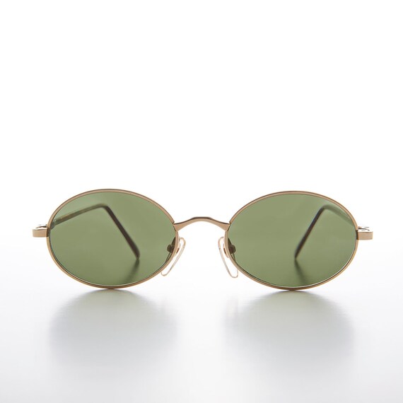 Classic Oval Vintage 90s Sunglasses - Yates - Etsy