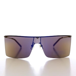 Futuristic Mirror y2k Sunglasses - Century