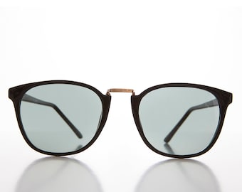 Classic Square Retro Vintage Sunglass Optical Quality Frame - Toby
