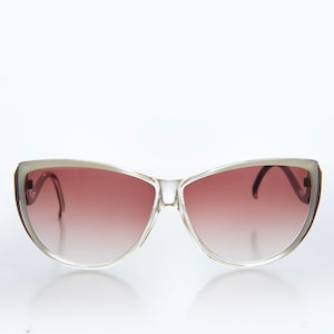 Glamorous Cat Eye  80s Vintage Sunglasses - Nina
