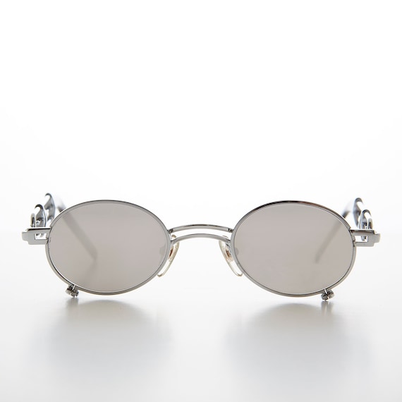 Steampunk Sunglasses Rare Intricate Temple Design… - image 2