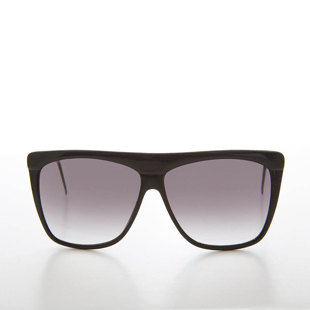 Big Square Flat Top Vintage 80s Hip Hop Sunglasses - Kenzie