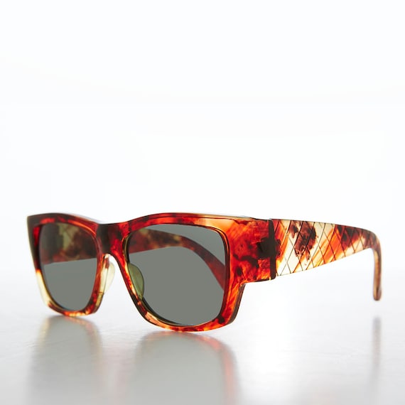 Classic Square Mod Vintage Sunglasses - Picasso - image 2