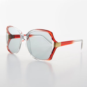 Oversized Square Women&#39;s Vintage Sunglasses with Transition Lenses - Joan