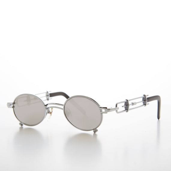 Steampunk Sunglasses Rare Intricate Temple Design… - image 1