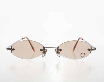Mikro-Sonnenbrille mit Herz-Strassakzent - Primo