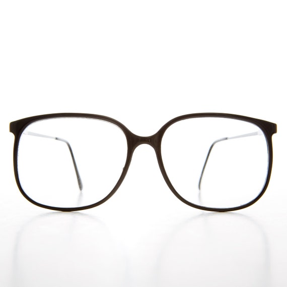 Large Rounded Square Pretend Clear Lens Eyeglasse… - image 3