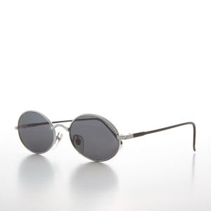 Klassisch Ovale Vintage 90s Sonnenbrille - Yates