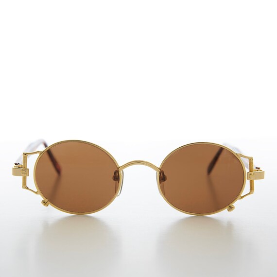Trendy 90s Vintage Unique Sunglasses - Iona - image 5