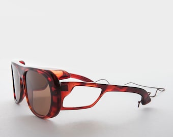 Gafas de sol polarizadas de estilo vintage para pesca con protectores laterales - Lerner