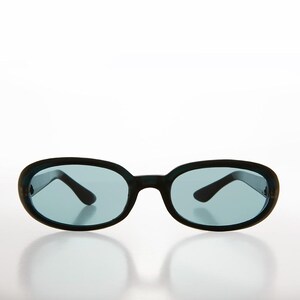 Small Oval Lens Vintage 90s Sunglasses