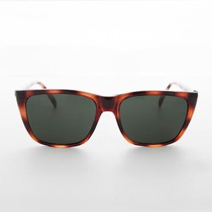 Classic Large Rectangle Frame Vintage Unisex Sunglass  -Nan