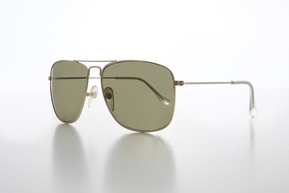 Classic Square 58mm Metal Aviator 