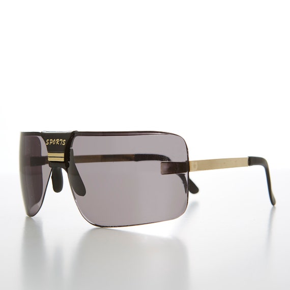 Wrap Around Vintage Sunglasses- Rufus - image 2