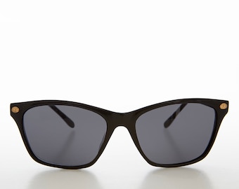 Black Simple Classic Vintage Sunglasses - Sanchez