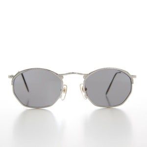 Octagon Unisex Metal Vintage Sunglasses - Onas
