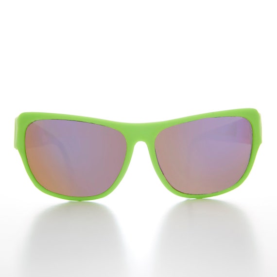 Sporty Square Vintage 80s Sunglasses - Chewy - image 5