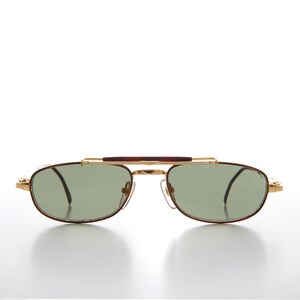 Half Frame Pilot Sunglasses - Earl