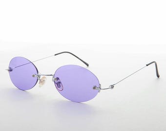 Óculos de Sol Micro Vintage Sem Aro Anos 90 - Piper