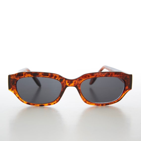 Mod Bold Rectangular Unisex Stylish Sunglass -Dana - image 1