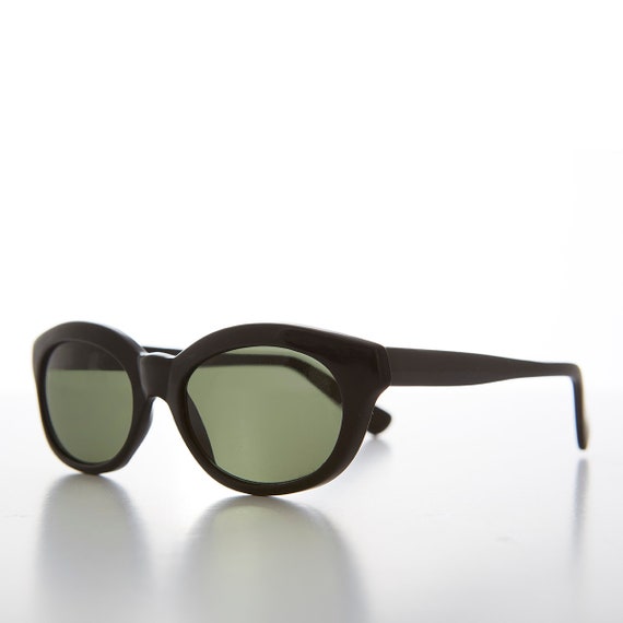 Classic Acetate Round Oval Vintage Sunglasses - C… - image 4