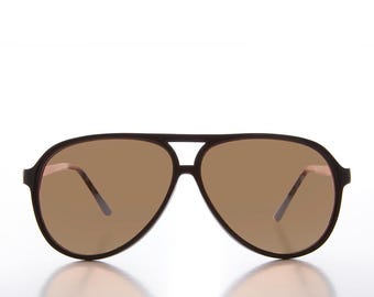 Pilot Sunglasses with Large Polarized Lenses - Bedford