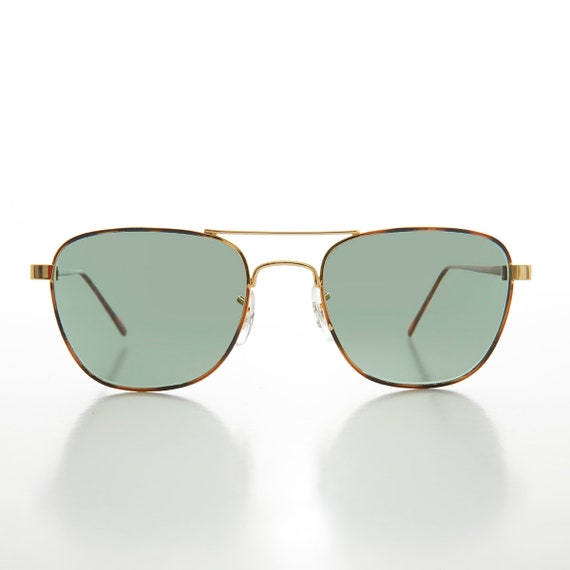 Small Square Pilot Sunglasses - Griffin - Etsy display picture 1