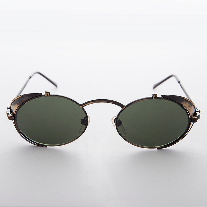 oval steampunk sunglasses