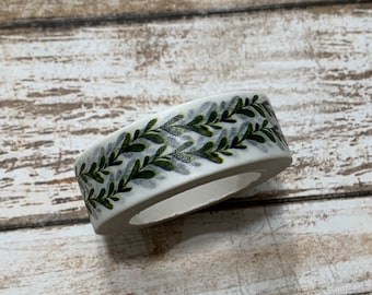 Rollo de cinta Washi / Doble planta Vine Washi /Washi Tape/ Washi / Washi Tape / Planner Tape/ Planner Accessories/ Planner Stickers