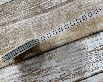 Rollo de cinta Washi / Cuadrado Funcional / Minimalista Washi Tape / Washi / Washi Tape / Planner Tape/ Planner Accessories/ Planner Stickers