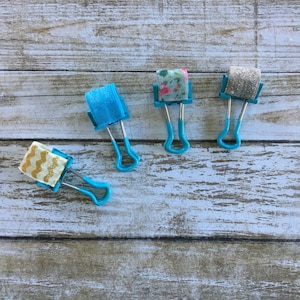 Pen Holder (Teal / You Pick Elastic) - Travelers Notebook- Planner- Midori- Filofax- Journal