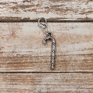 Candy Cane Charm | Planner Accessory| Planner| Charm| Filofax|Happy Planner|Kikki K|Gillio|Travelers Notebook