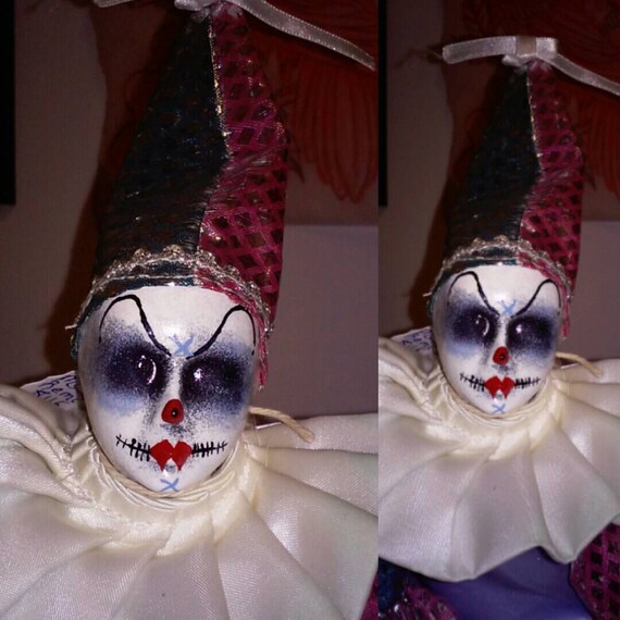 creepy clown doll