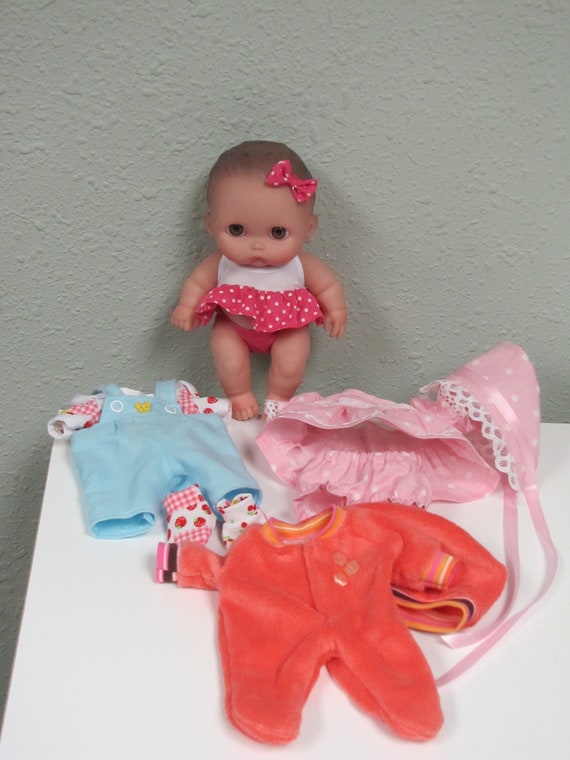 8 baby doll clothes