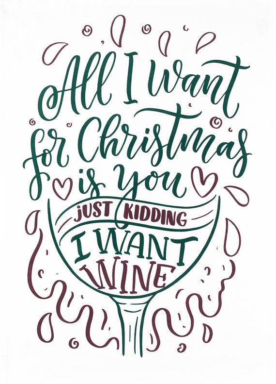 All I want for Christmas is…...  Large Cotton Tea Towel