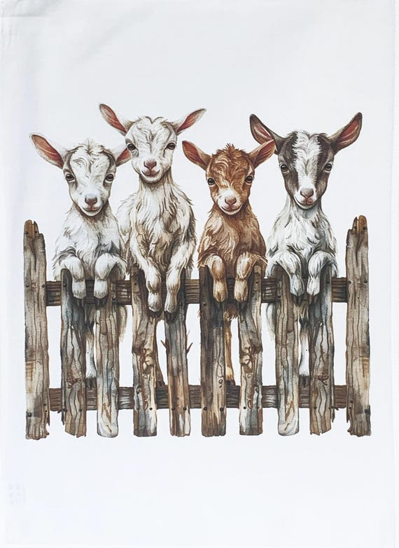 You get my goat Large Cotton Tea Towel