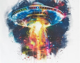 The UFO Large Cotton Tea Towel