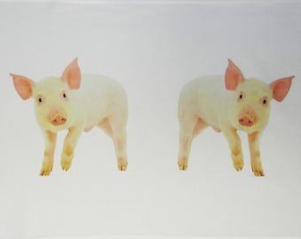 Little Piggy Large Cotton Tea Towel