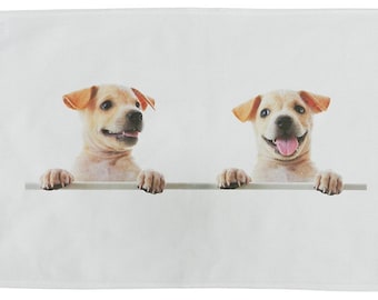 The Daft Dogs Large Cotton Tea Towel