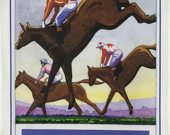 Come Racing Retro Style  Large Cotton Tea Towel