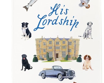 His Lordship Tea Towel – Richard Partis Country Life Cotton Kitchen Towel