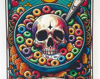 Skull Tea Towels